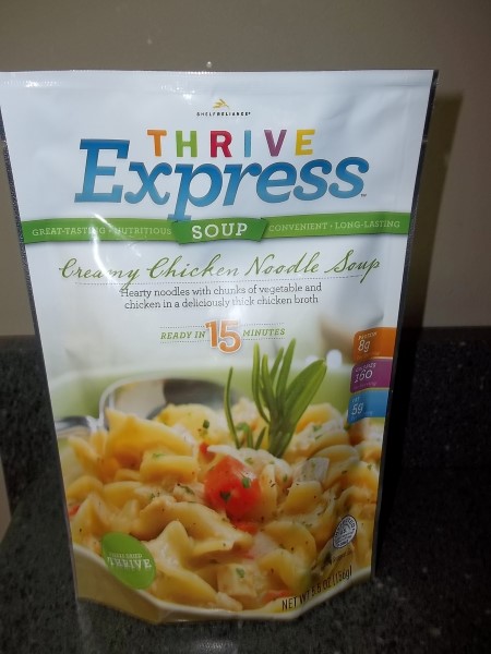 THRIVE Express Creamy Chicken Noodle Soup: Supper Sundays