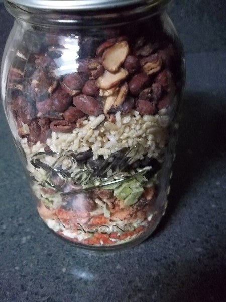 Meals in a Jar: Beans and Rice + Veggies