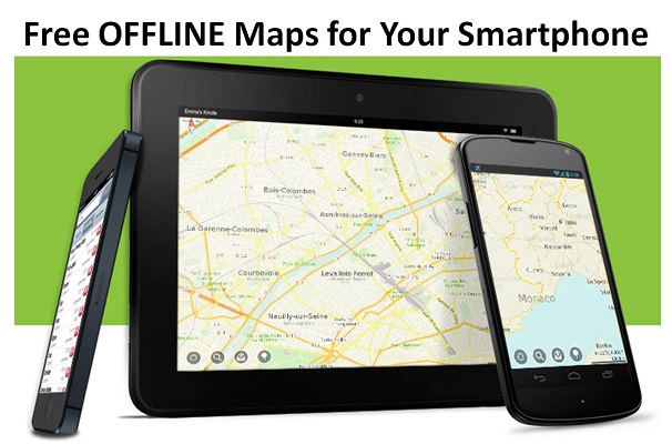 Hundreds of Free OFFLINE Maps for Your Smartphone!