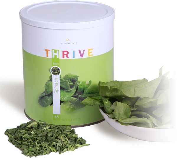 THRIVE Freeze Dried Chopped Spinach