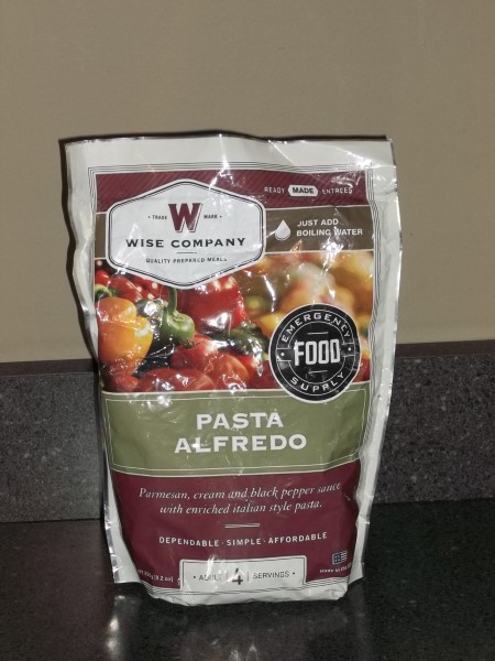 Wise Food Storage Pasta Alfredo