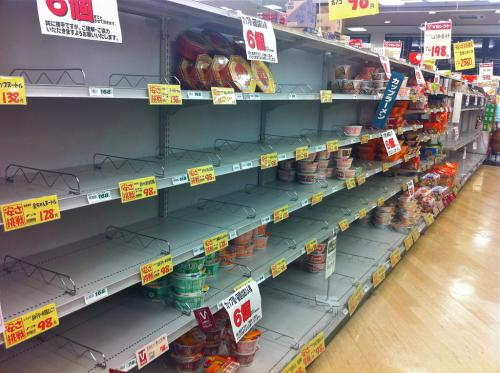 Grocery Stores: No Freight for Two Days Means No Food Either!