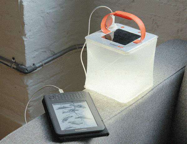 Solar Lantern Charges Your Phone