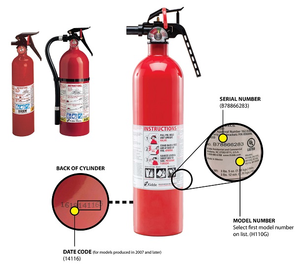 PSA: Massive Kidde Fire Extinguisher Recall