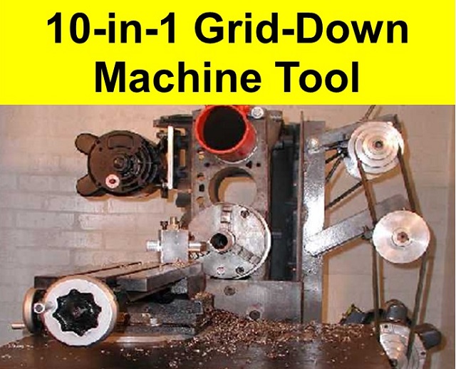 The Grid-Down MultiMachine 10-in-1 All-Purpose Machine Tool