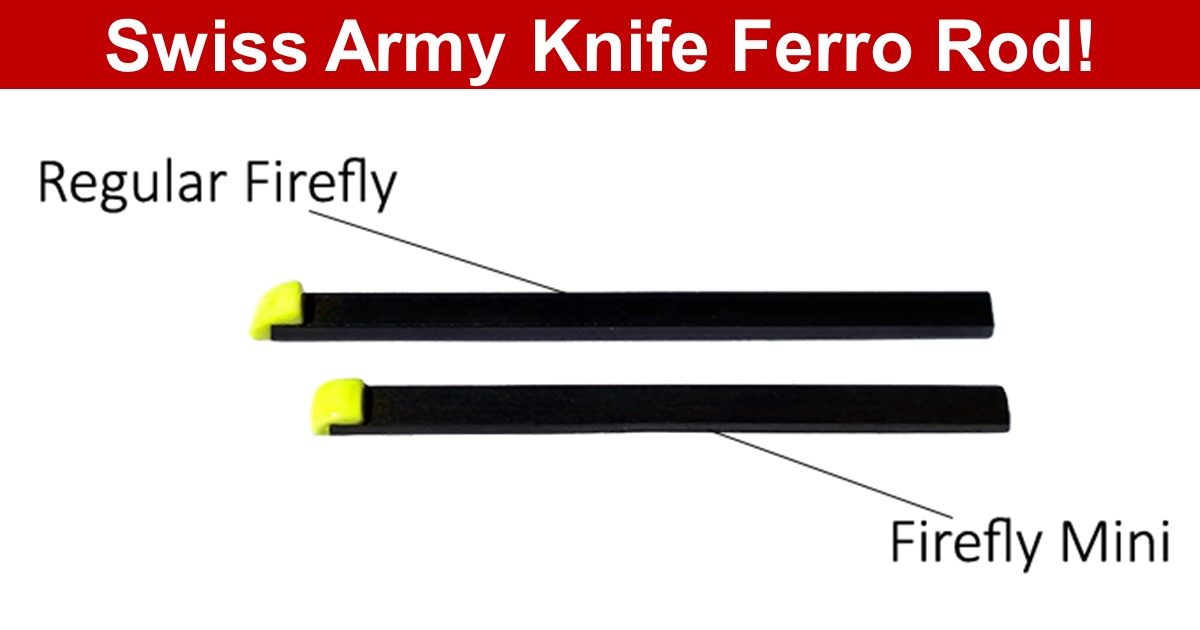 Swiss Army Knife Ferro Rod