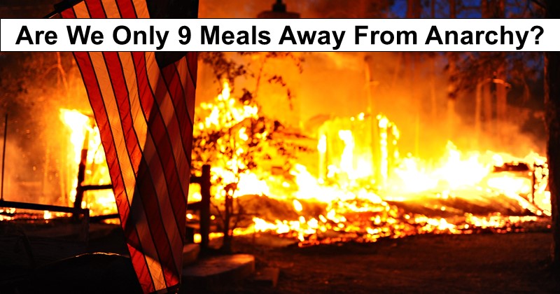 Are We Only Nine Meals Away From Anarchy?