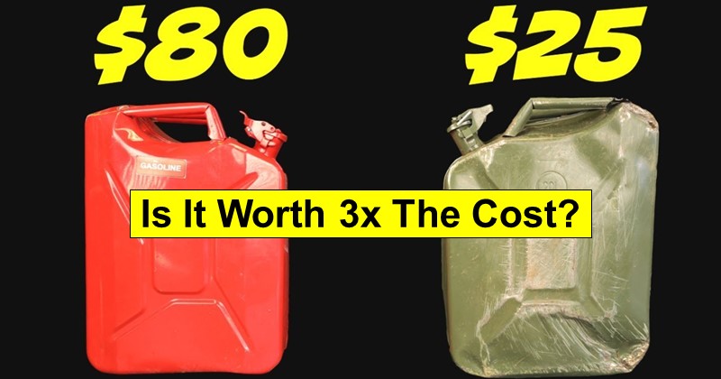 Should You Spend $80 On A Gas Can?