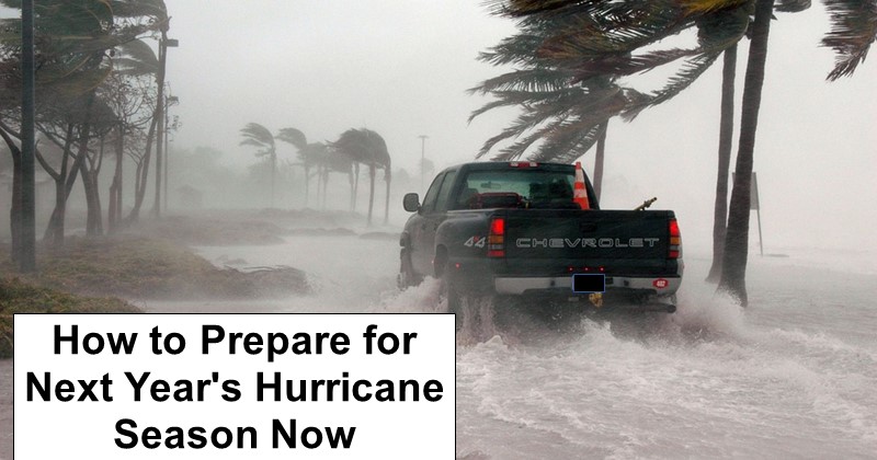 How to Prepare for Next Year’s Hurricane Season Now