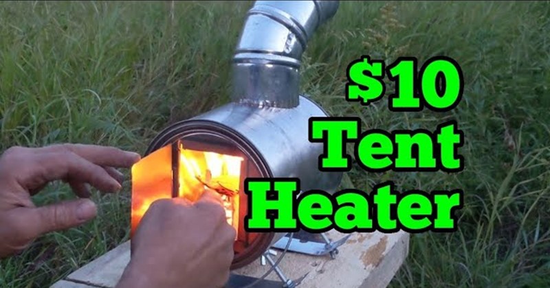 $10 Easy DIY Tent Heater Build