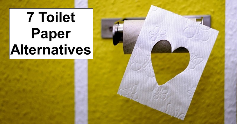 7 Toilet Paper Alternatives