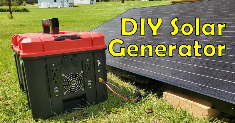 3.5kWh DIY Solar Generator for $650