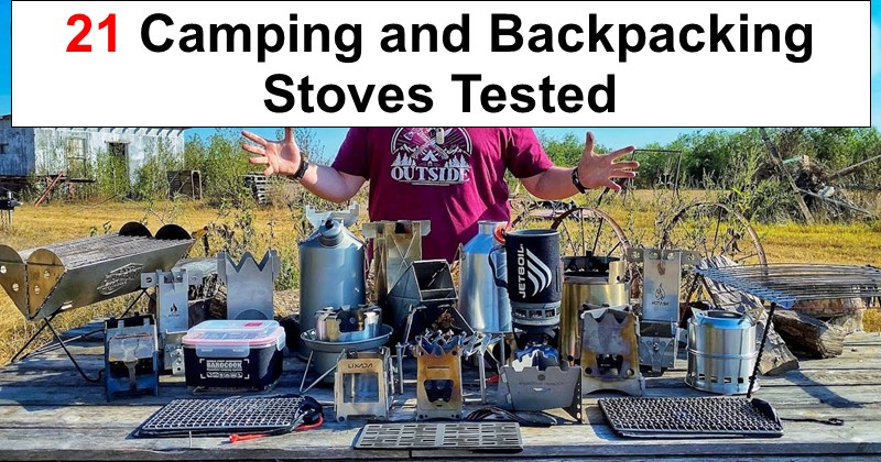 21 Camping and Backpacking Stoves Tested