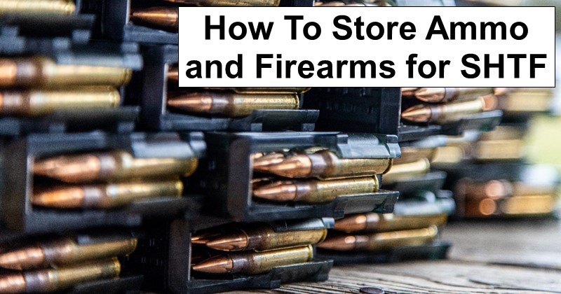 How To Store Ammo and Firearms for a Long Time