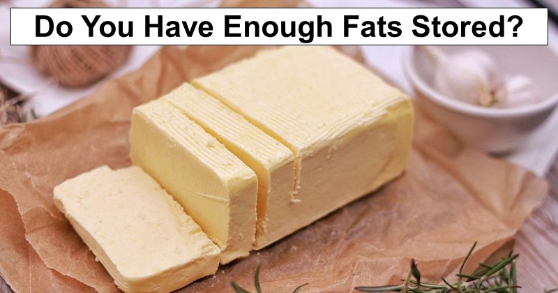 Do You Have Enough Fats Stored?