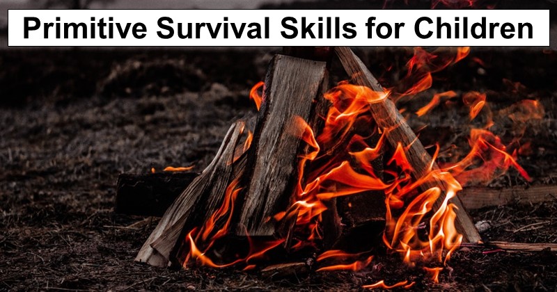Teaching Your Children Primitive Survival Skills