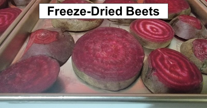 Freeze-Dried Beets