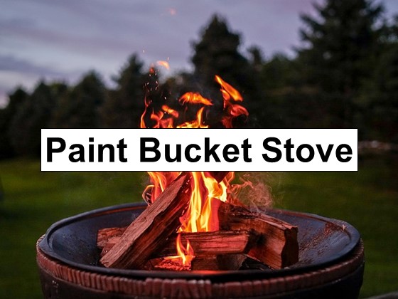 How to Cast a Stove From a Paint Bucket