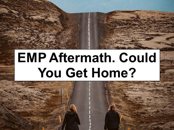 EMP Aftermath. Could You Get Home?