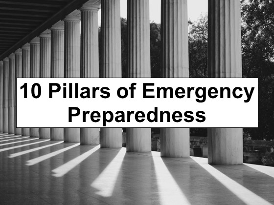 The 10 Pillars of Emergency Preparedness