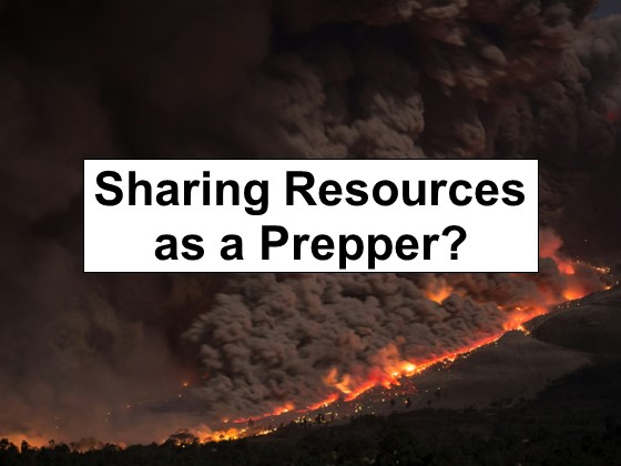 Sharing Resources with Your Neighbors During an Emergency