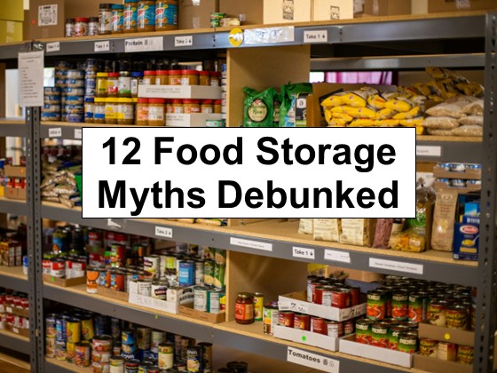 12 Food Storage Myths Debunked