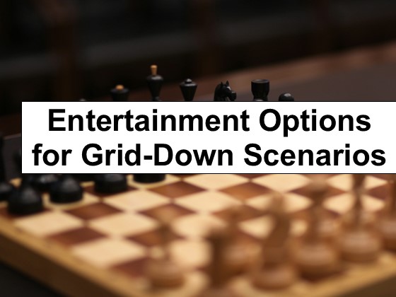 Offline Entertainment Options During Power Outages