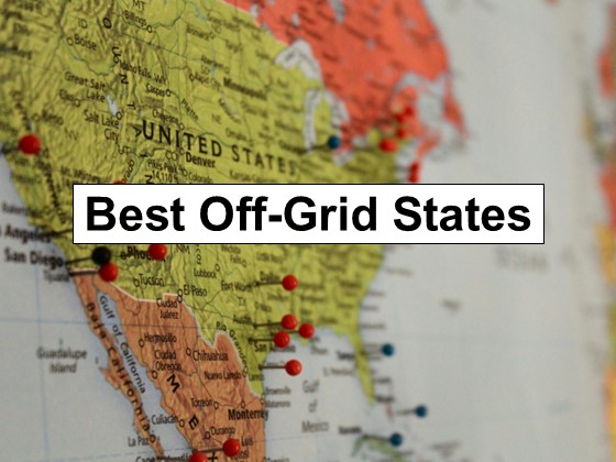 All 50 States Ranked for Off Grid Living