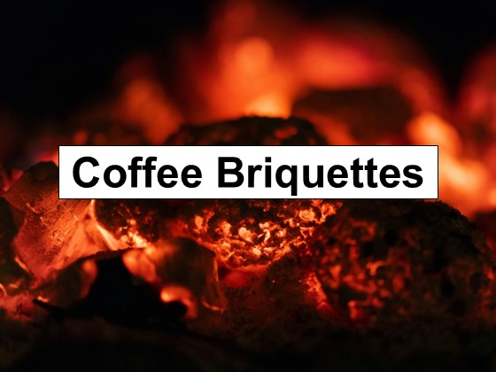 Coffee Briquettes – Free Heat (and Smells Good?)