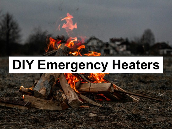 4 DIY Emergency Heaters for Indoor Use