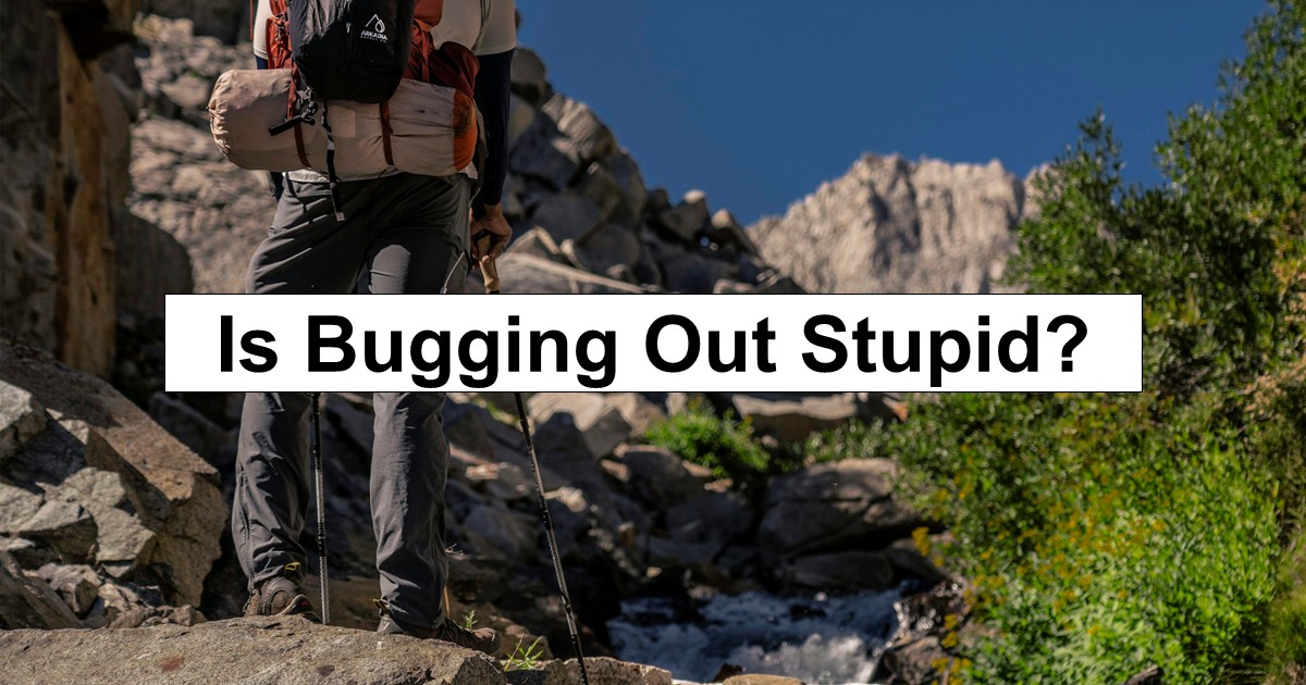 Is Bugging Out Stupid?