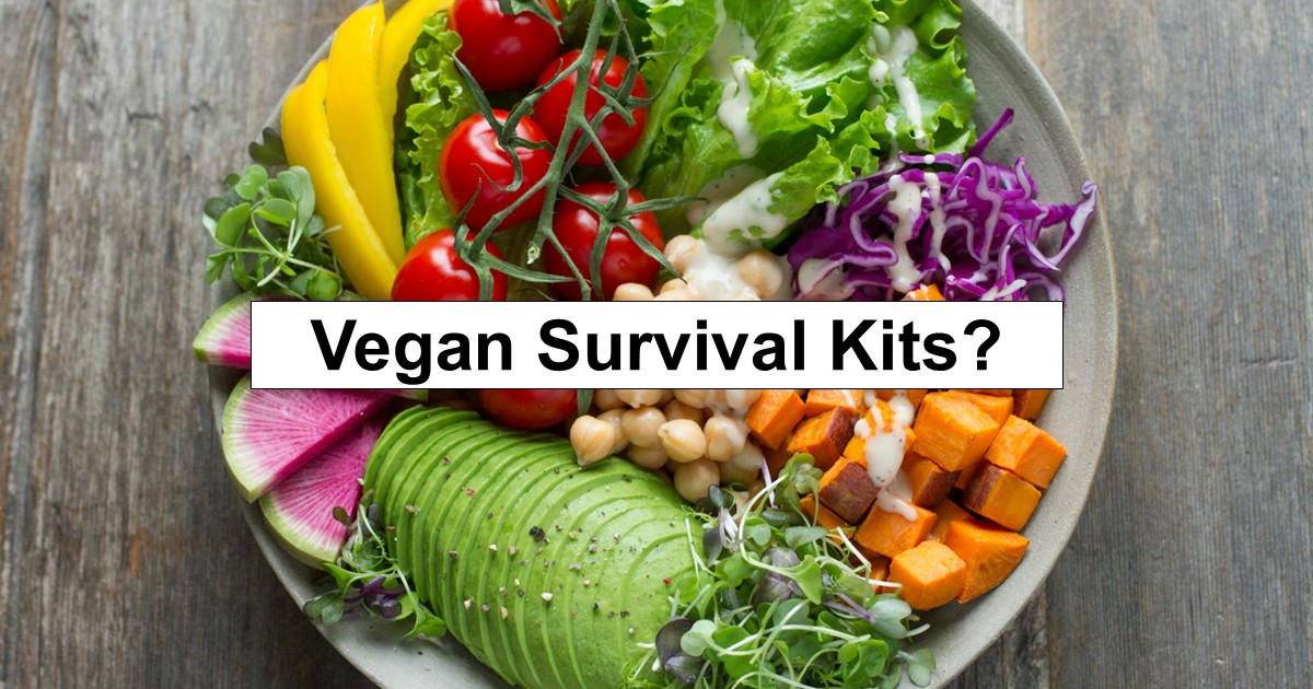 Vegan Survival Food Kits