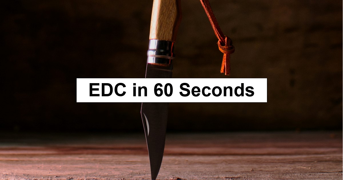 EDC in 60 Seconds