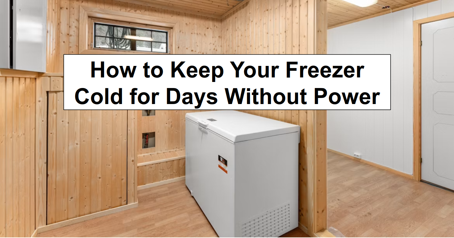 How Keep Your Freezer Cold for Days Without Power